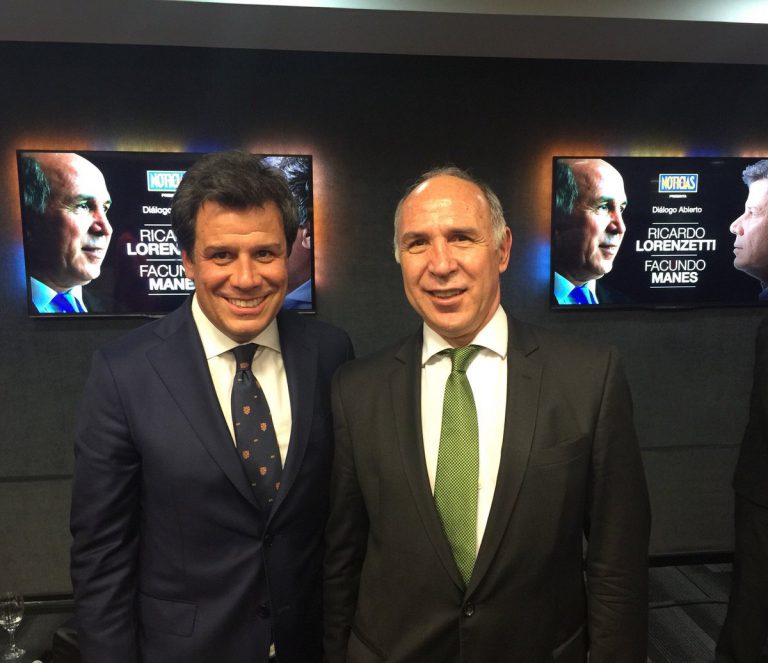 El vivo de Facebook de Lorenzetti y Manes: “Nuestro deber es poner límites al control”