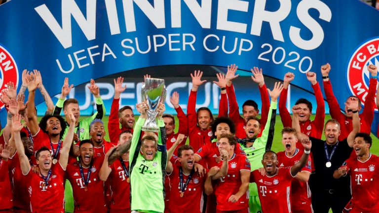 El Bayern Múnich le gano al Sevilla la Supercopa de Europa