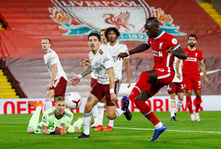 Liverpool le ganó un partido muy importante al Arsenal