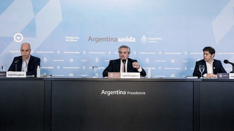“Pequeñas flexibilizaciones”: la reunión de Fernández, Rodríguez Larreta y Kicillof