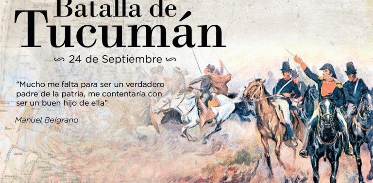 La batalla de Tucumán, 24 de Septiembre de 1812.