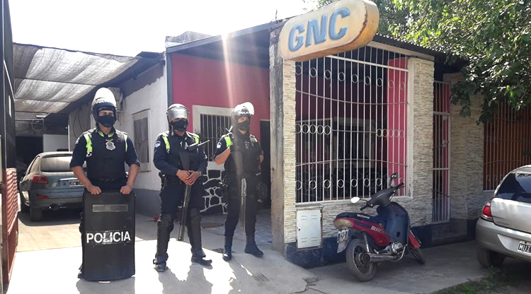 Caso Ana Dominé: secuestraron armas y dinero