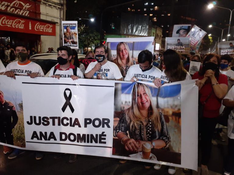 Tucumán pidió justicia por el asesinato de Ana Dominé