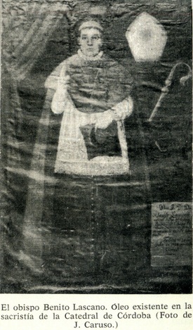 La azarosa vida de Don Benito, Obispo de Córdoba.