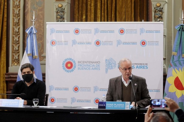 Daniel Gollán y Axel Kicillof.