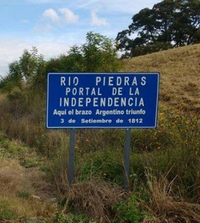 Un 3 de Septiembre de 1812, se produce el Combate de las Piedras.