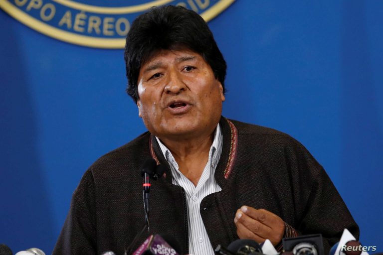 “Vamos a respetar los resultados”, dijo Evo Morales