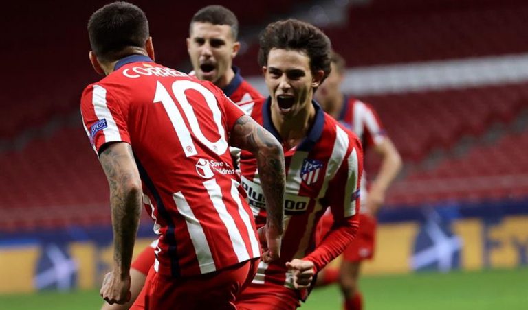 Atlético de Madrid consigue su primera victoria en Champions