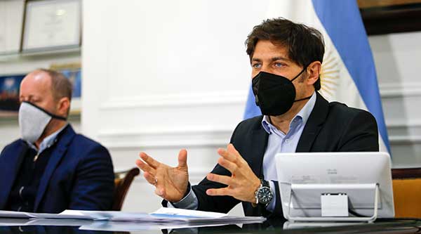 Kicillof detalló el plan de verano 2020-2021