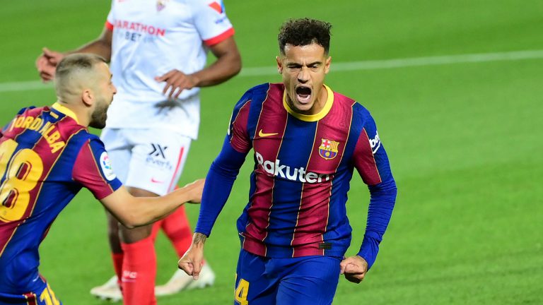 Barcelona y Sevilla igualaron 1 a 1