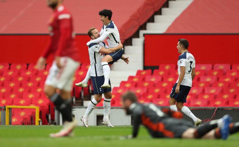 El Tottenham goleó al United por 6 a 1
