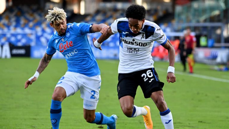 Napoli ganó un partido importante frente al Atalanta