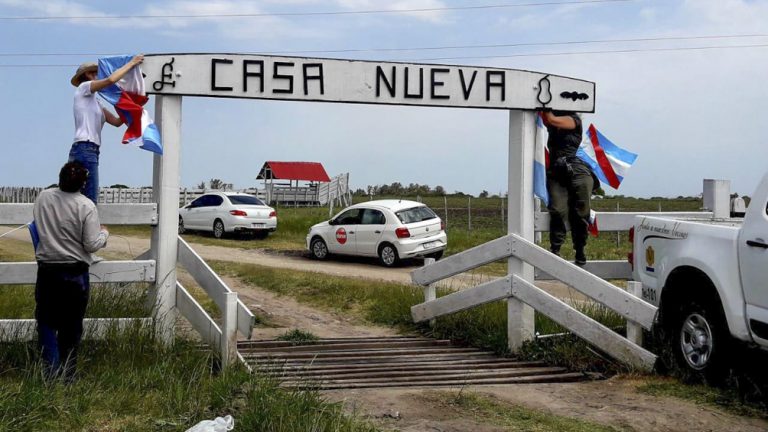 Limitaron el acceso de gente de Grabois a la finca Etchevere