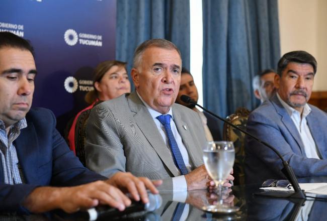 ¿Qué dijo Jaldo sobre las paritarias con los gremios?