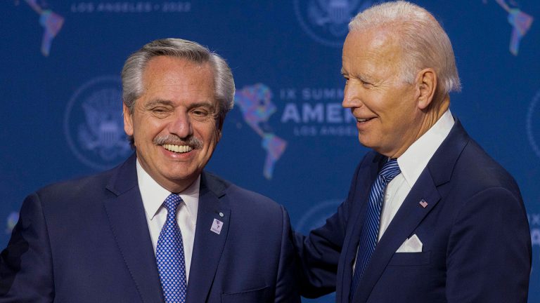 La reunión entre Alberto Fernandez y Joe Biden