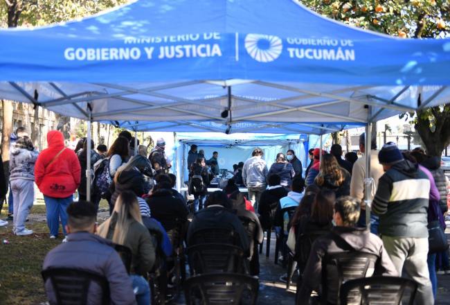 Gran operativo de documentación en Capital: el anuncio del Registro Civil