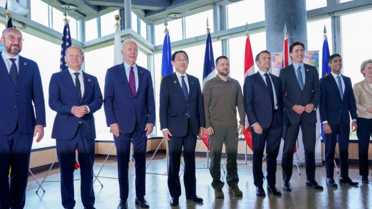 Zelenski en el G7 en Hiroshima