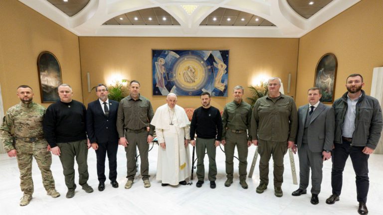 El presidente de Ucrania de gira por Europa