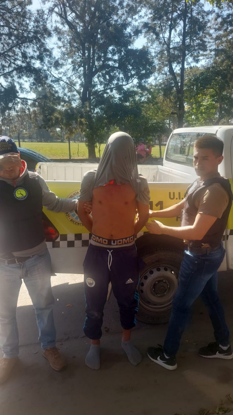 Detuvieron al presunto asesino del policía disparado en San Cayetano