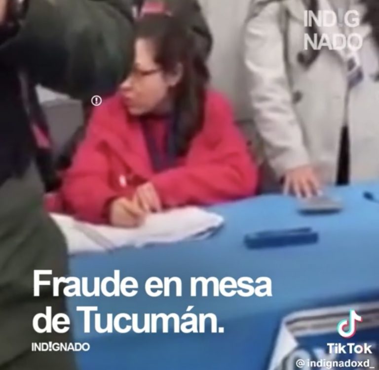 VIDEO: ¿Fraude en Tucumán en las PASO 2023?