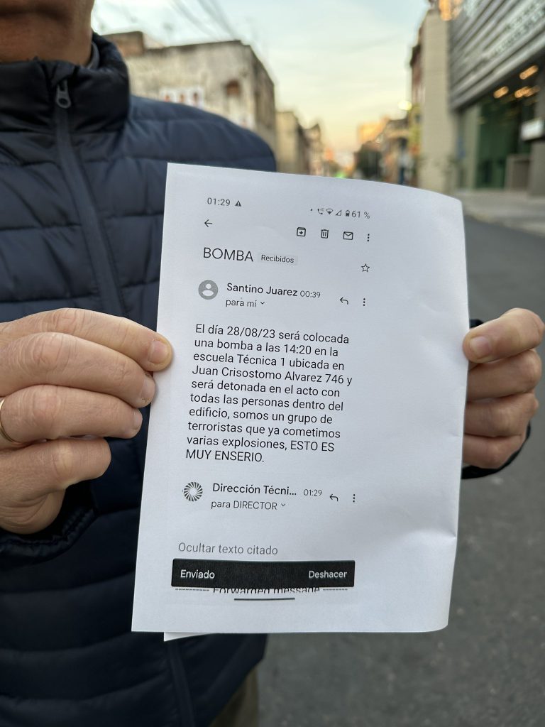 Amenazas de bomba en Tucumán: allanamientos y operativo policial