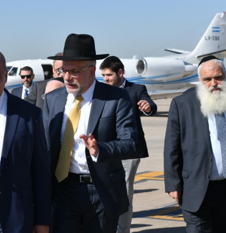El Gran Rabino de Israel llegó a Tucumán