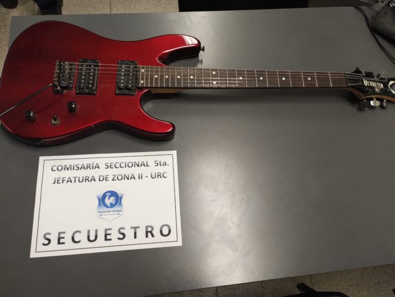 Tucumán: encontró su guitarra eléctrica publicada en Marketplace de Facebook