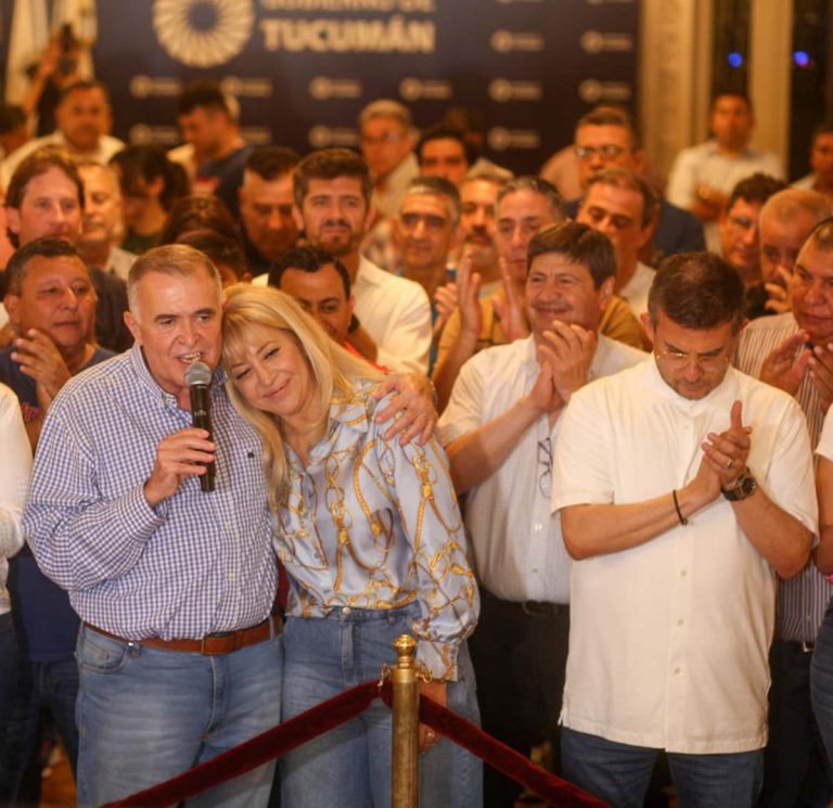 Mientras Rossana Chahla celebraba el triunfo del modelo oficialista, se cortó la luz en la Casa de Gobierno y Cisneros festejó (video)