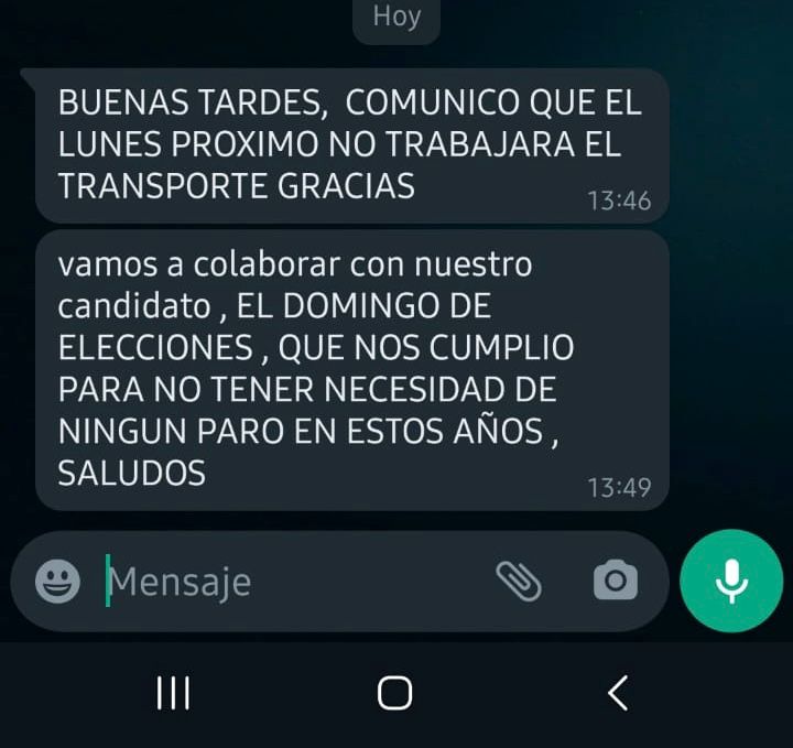 ¿Los transportes de Prensa de Tucumán no llevarán a los niños con discapacidad para colaborar con Sergio Massa?