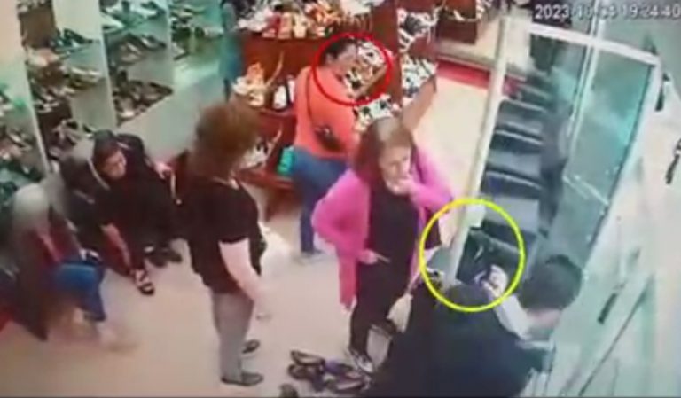 VIDEO: una tucumana robó una mochila con $70.000 en un local de calzados y ahora irá a la cárcel