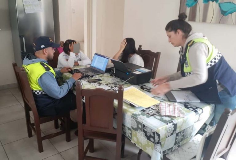 Amenazas en el Colegio San Patricio: Positivo allanamiento en un domicilio del barrio Alto Verde 1