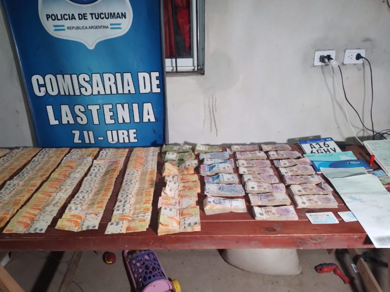 Ranchillos: Incautan una camioneta con pedido de secuestro en Córdoba y casi $2 millones