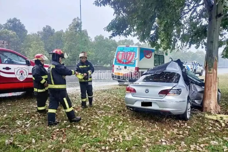 El hombre que murió en un accidente en Tafí Viejo, fue identificado como Mario Pasarini quien estuvo condenado por narcotráfico y con pedido de captura