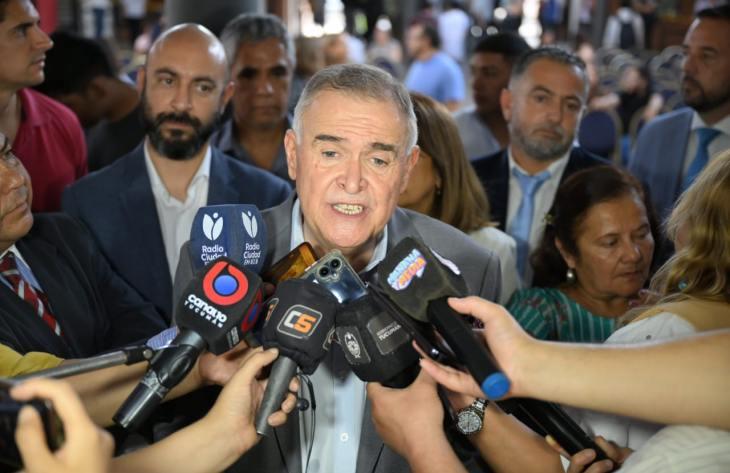 Jaldo asegura que brindará «toda la seguridad que requiera» al Presidente Milei en su visita a Tucumán