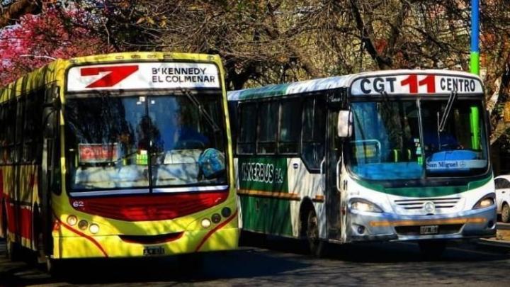 Tucumán: transporte público con servicio reforzado pero sin gratuidad este domingo electoral