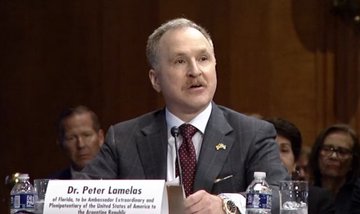 Peter Lamelas anunció que firmas de EE.UU. y Occidente evalúan un desembarco histórico de capitales en Argentina