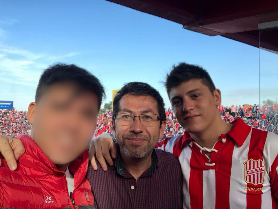 Federico Petraglia junto a Hugo Ledesma, cuñado de Cisneros.