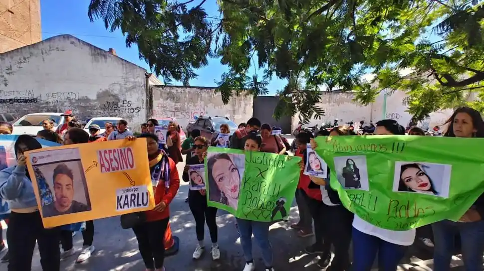 Imagen de La Gaceta, el único medio que "se enteró" de la marcha a tribunales.