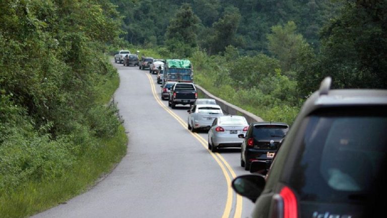 Restricción de camiones en la ruta a Tafí del Valle por alto tráfico