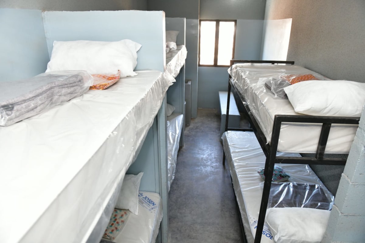 Una imagen difundida por el Gobierno del instituto Cura Brochero, en Benjamín Paz.