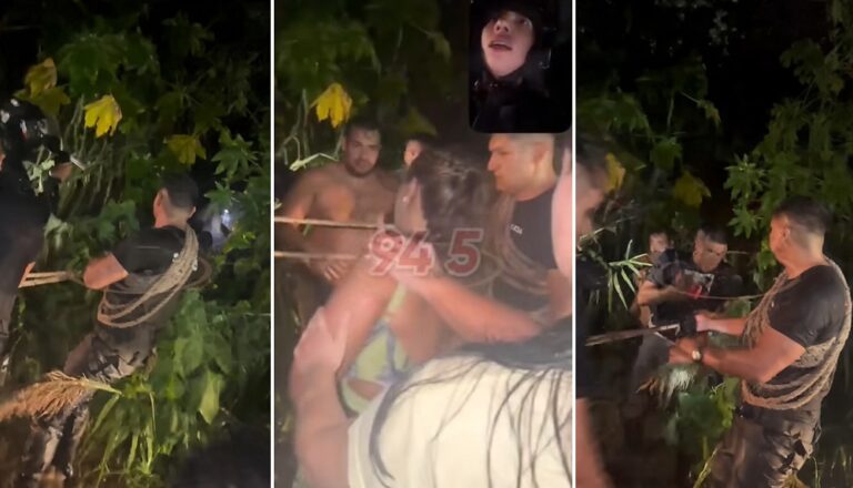 Otra familia debió ser rescatada a pocos metros del lugar donde falleció la pareja durante el temporal en Tafí Viejo