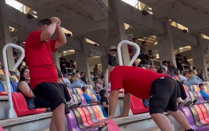 La celebración viral de «Tati», el eufórico hincha de San Martín que hizo bailar al Madre de Ciudades