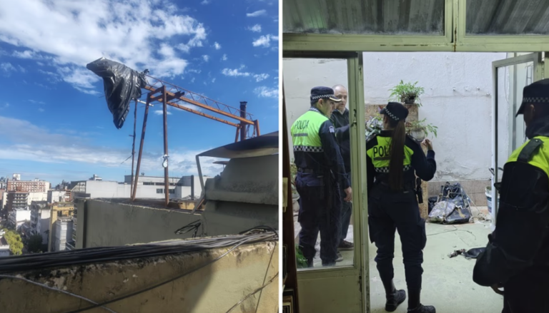 Tragedia en el centro: un operario falleció tras caer desde el séptimo piso de un edificio en construcción