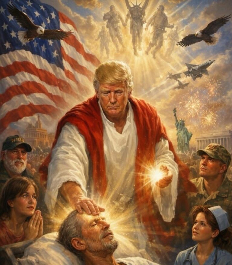 Enérgico repudio católico a una imagen de IA publicada por Trump en la que imita a Jesús