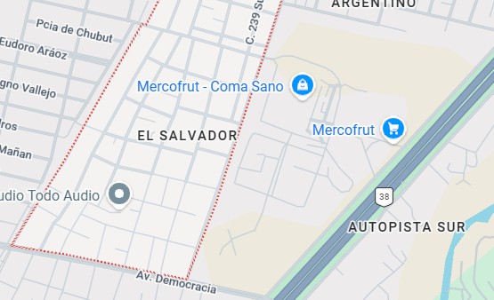 Un hombre de 44 años fue asesinado de una puñalada en el barrio San Salvador, lindero al Mercofrut