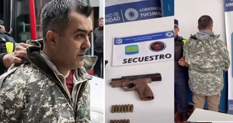 Detienen a Gustavo José Orce, acusado de disparar a un ciclista en pleno centro de Tucumán