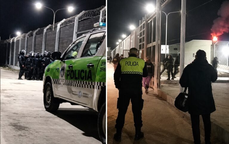 Motín violento en el penal de Benjamín Paz: nueve menores tomaron de rehén a un celador y causaron daños