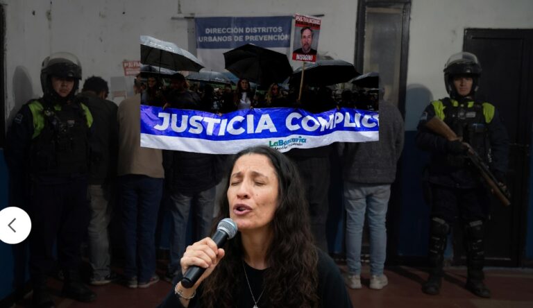 Después de la «manada» de bancarias, Cisneros continúa sus escraches en las paredes de la ciudad