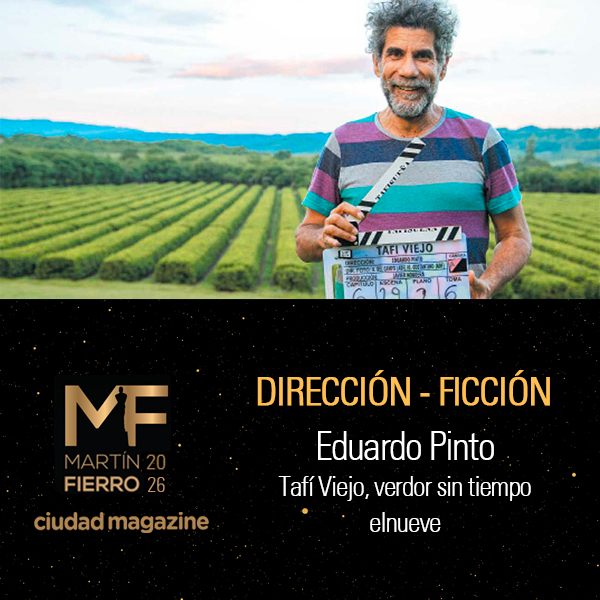 Eduardo Pinto, premiado con el Martín Fierro a mejor director por “Tafí Viejo”: “Me sorprendió la relación de la ciudad con la cultura”
