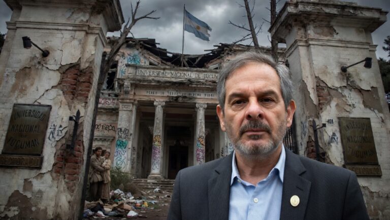 Sergio Pagani, rector de la UNT.